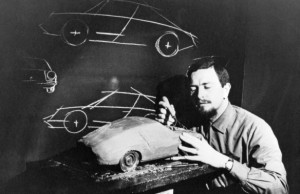 Ferdinand A. Porsche trabajando en el modelo del 901 (posteriormente llamado 911) porsche_ferdinand-alexander-porsche_2